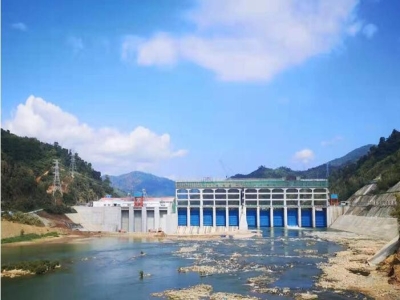 Laos Nam Ou River 7 hydropower station